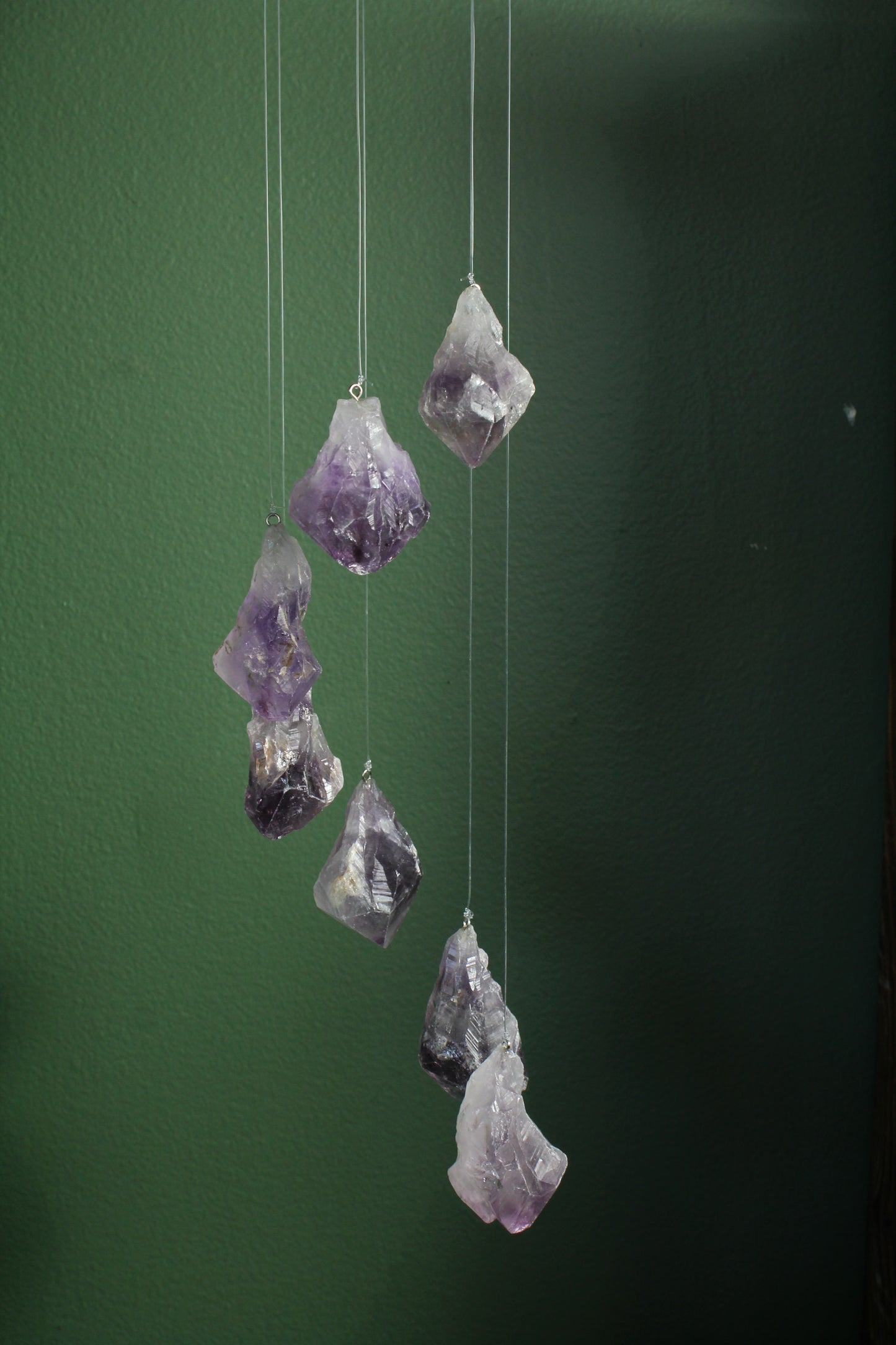 Amethyst Crystal Mobile