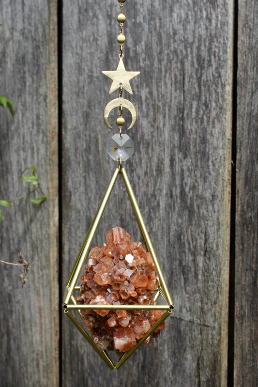 Aragonite Celestial Crystal Hanger