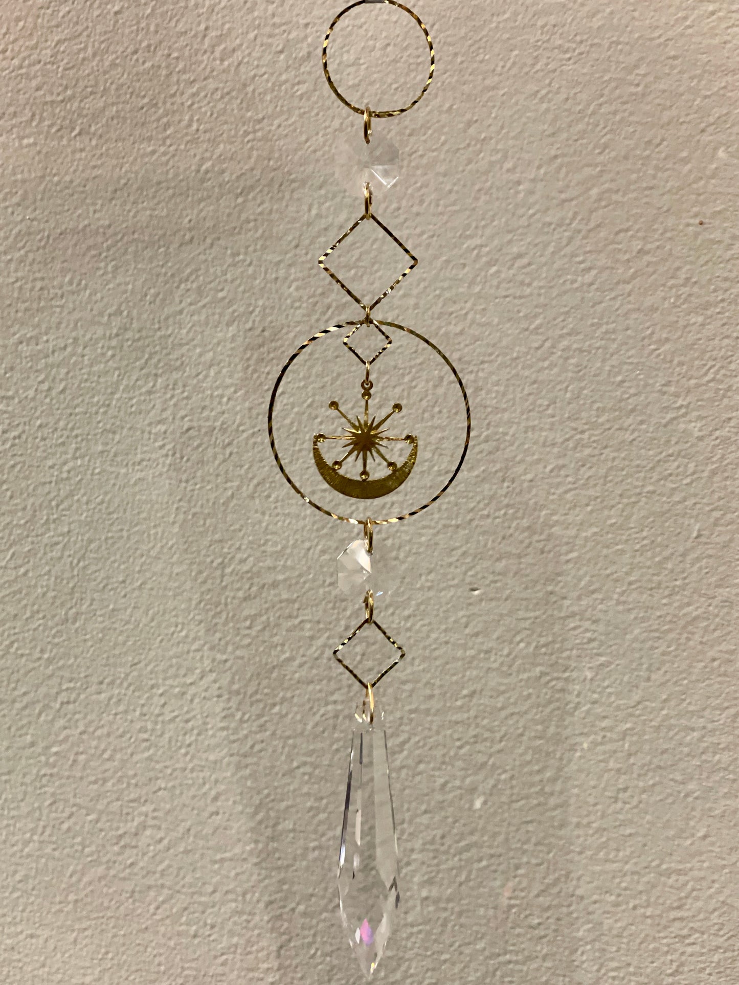 Crystal Brass Ornaments