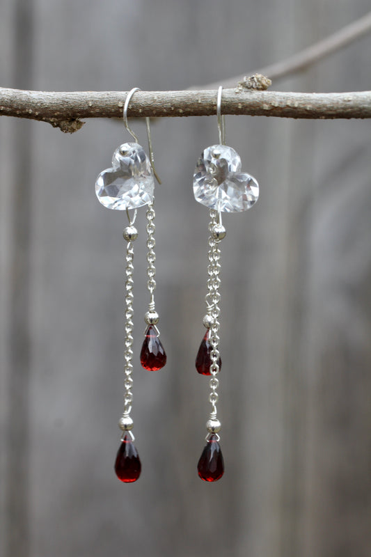 Bleeding Heart Earrings