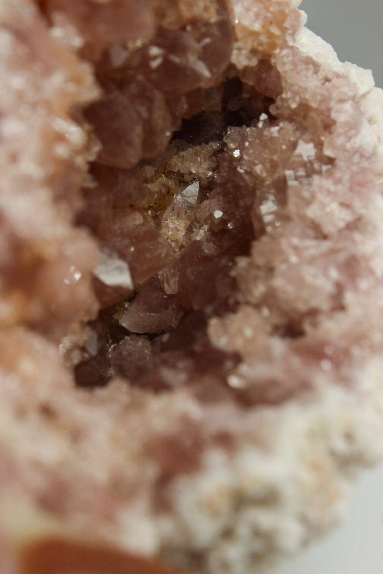 Pink Amethyst Druzy Specimen